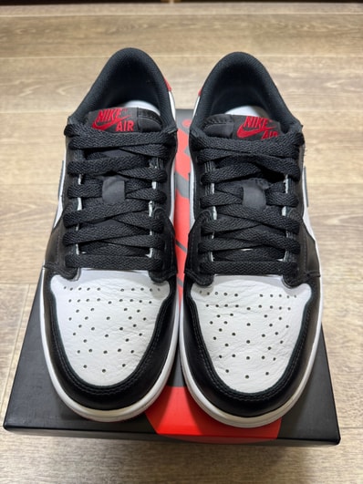 Nike Air Jordan 1 Retro Low OG "Black Toe"
