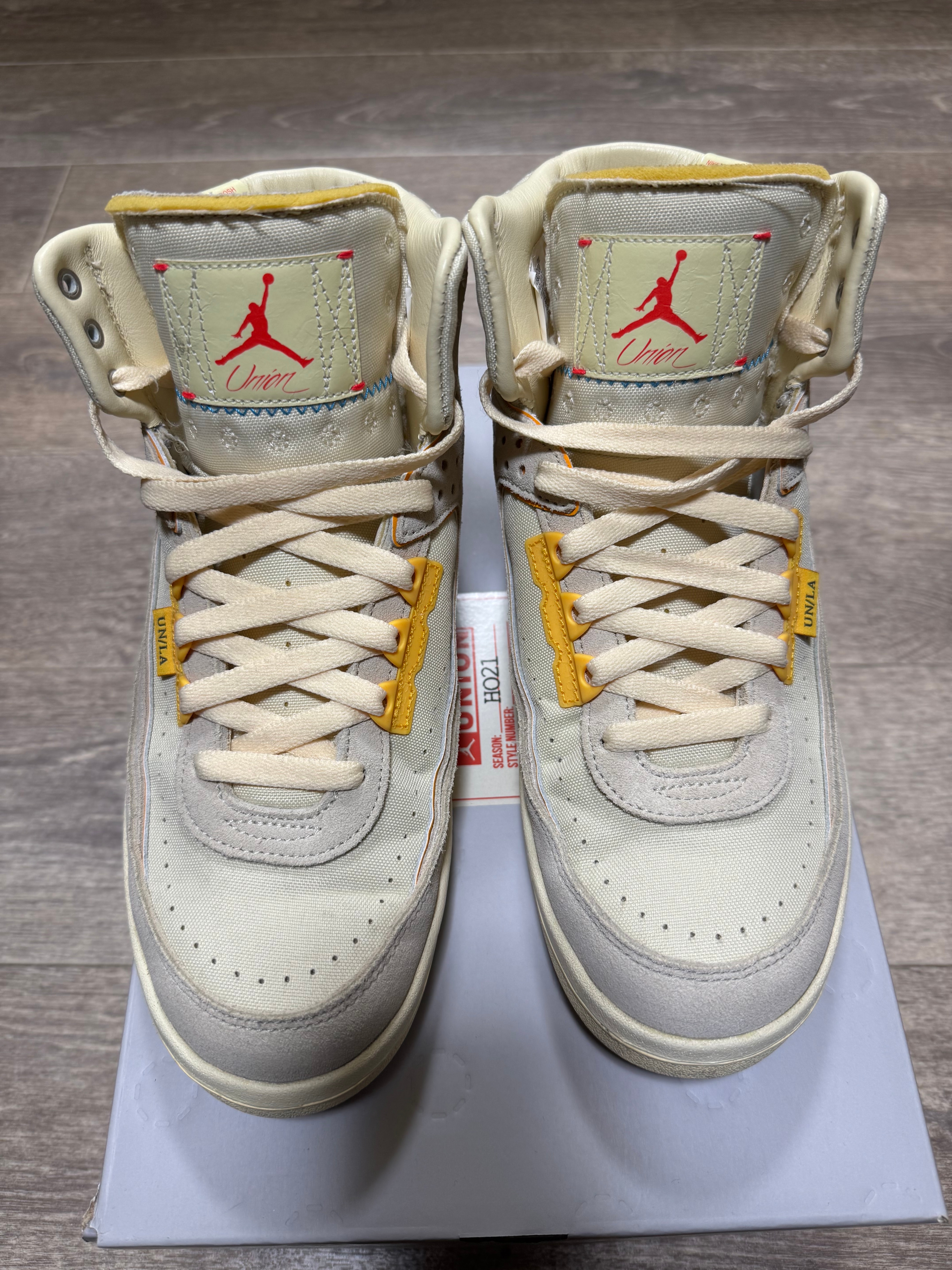 ユニオン × ナイキ エアジョーダン2 "ラタン"