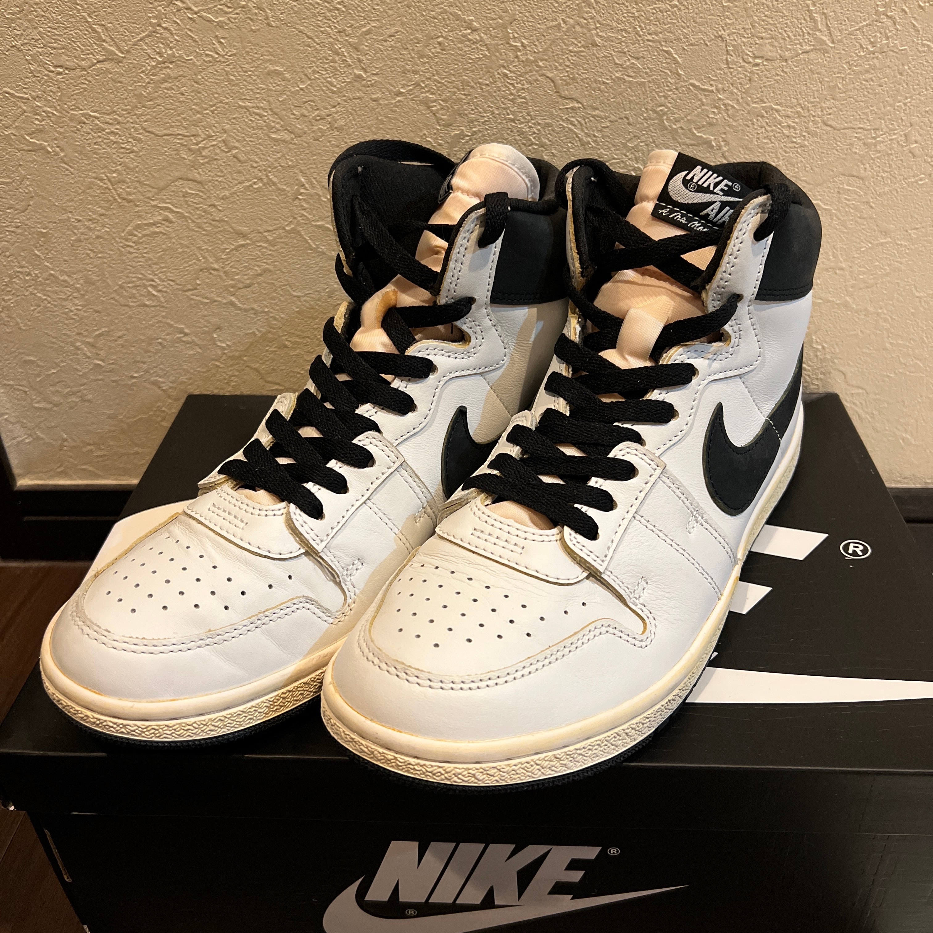 アママニエール × ナイキ ジョーダン エアシップ SP "サミットホワイト/ブラック"