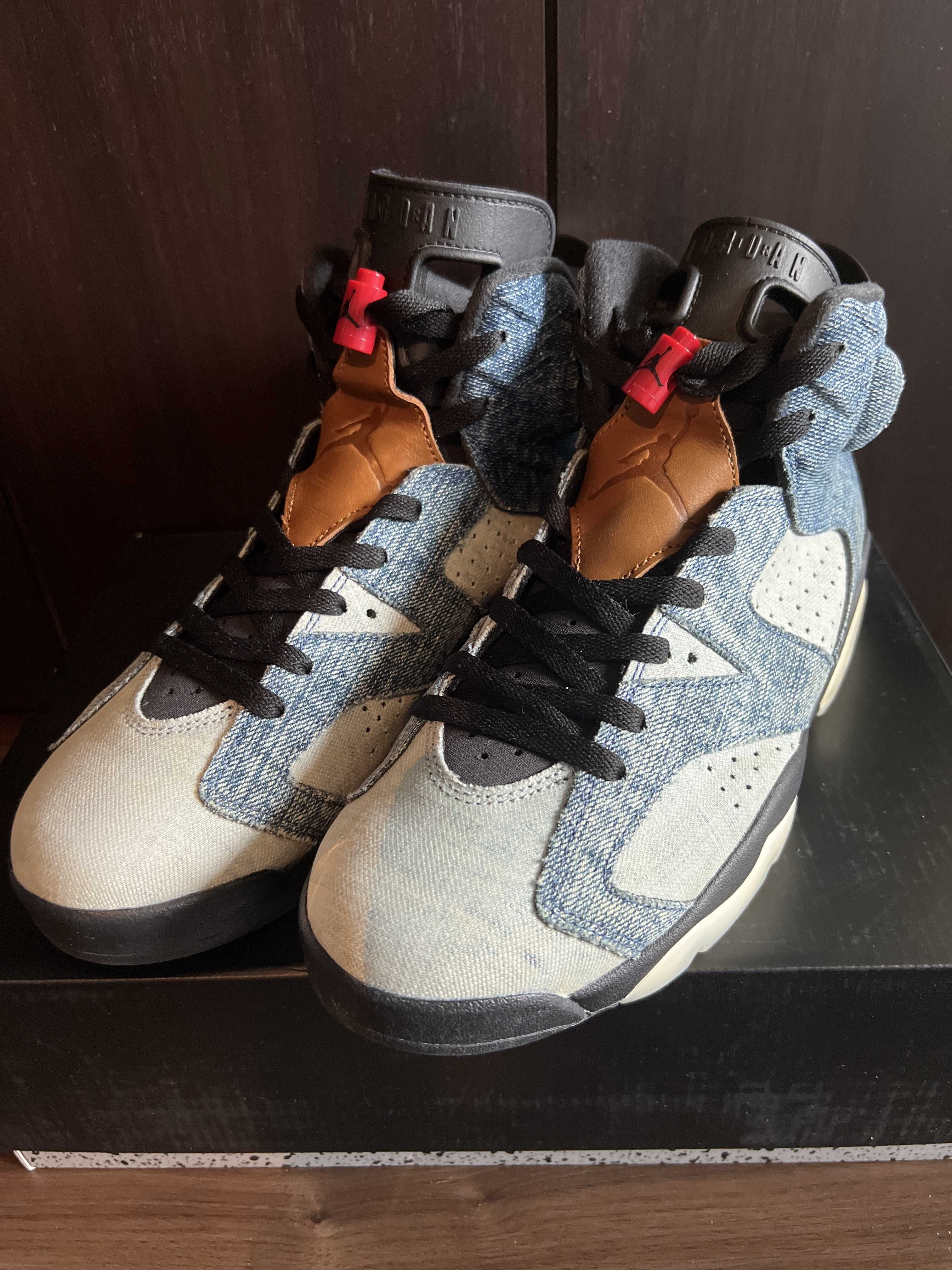 NIKE AIR JORDAN 6 "WASHED DENIM"
