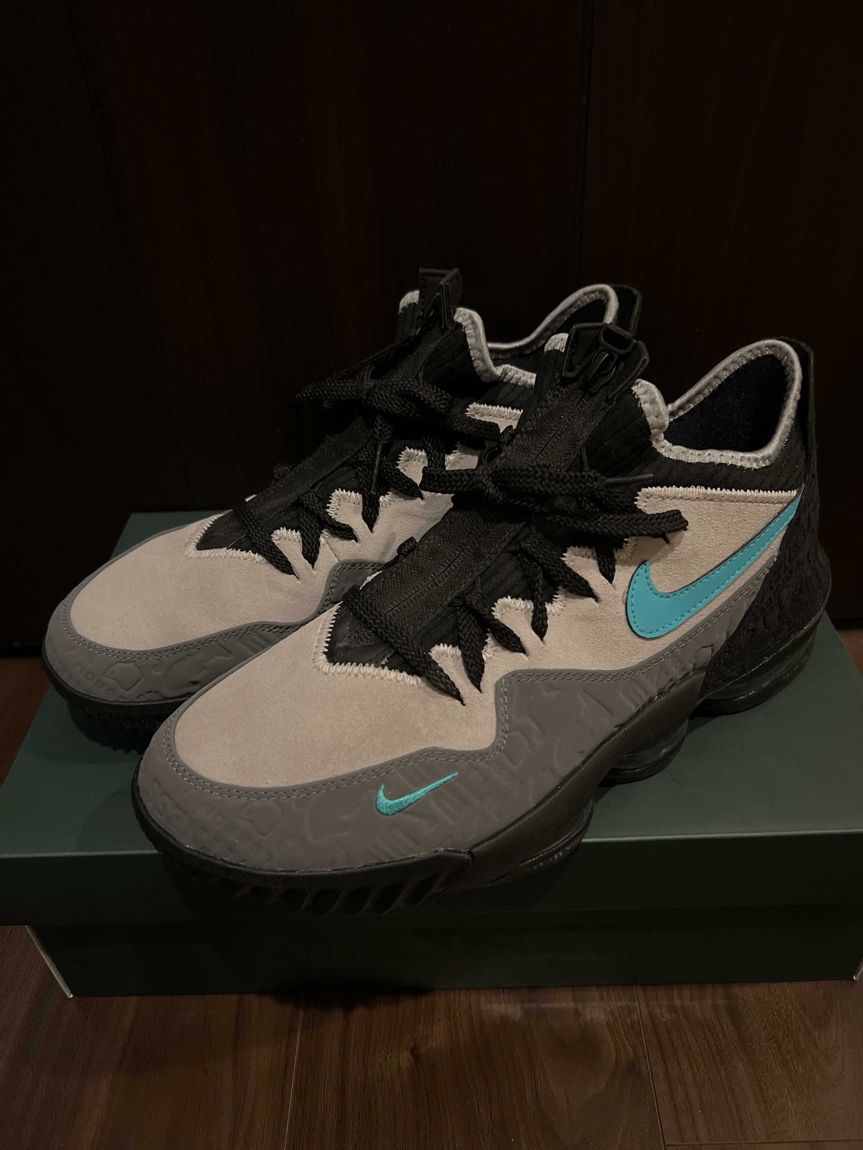 ATMOS × NIKE LEBRON 16 LOW EP "CLEAR JADE"