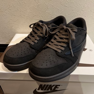 Travis Scott × Nike Air Jordan 1 Low OG SP "Velvet Brown and Dark Mocha"