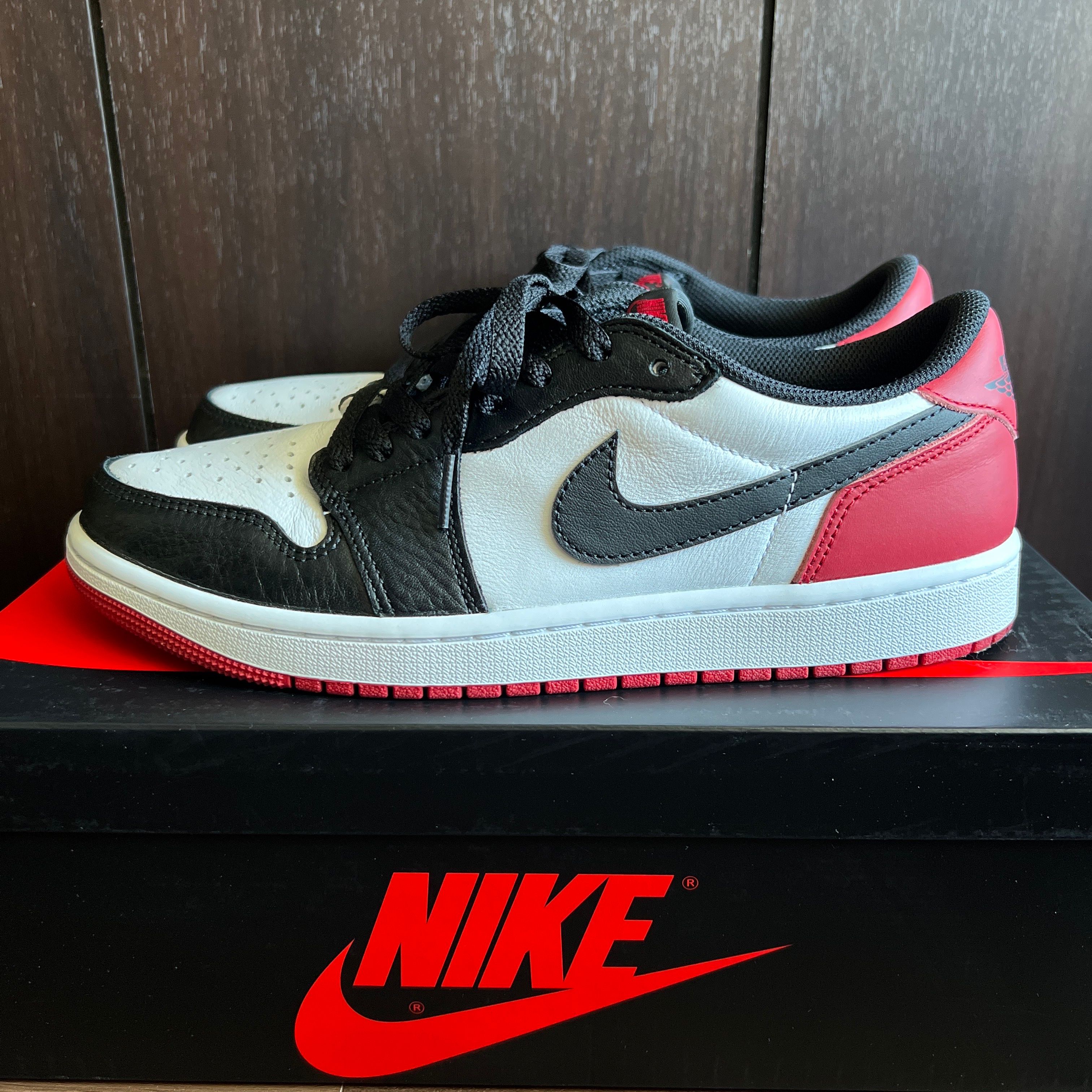 Nike Air Jordan 1 Retro Low OG "Black Toe"