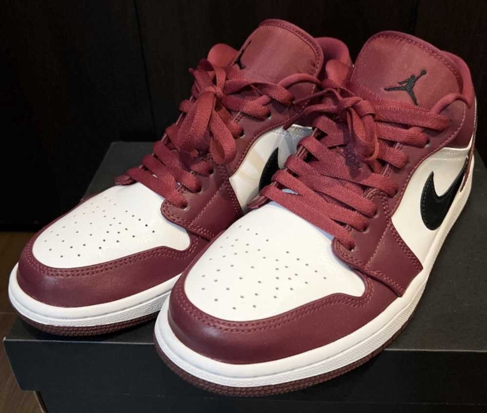 NIKE AIR JORDAN 1 LOW "NOBLE RED"