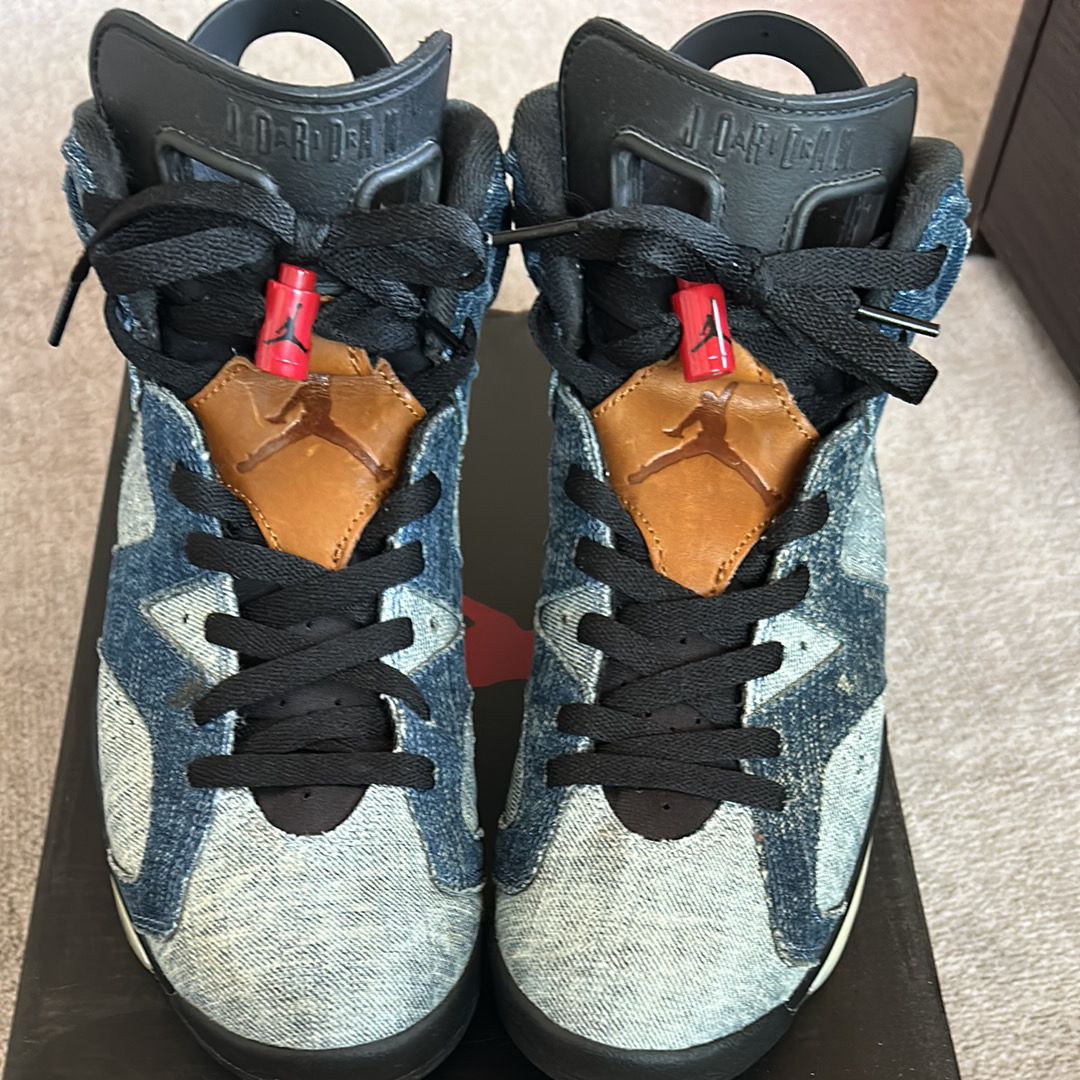 NIKE AIR JORDAN 6 "WASHED DENIM"
