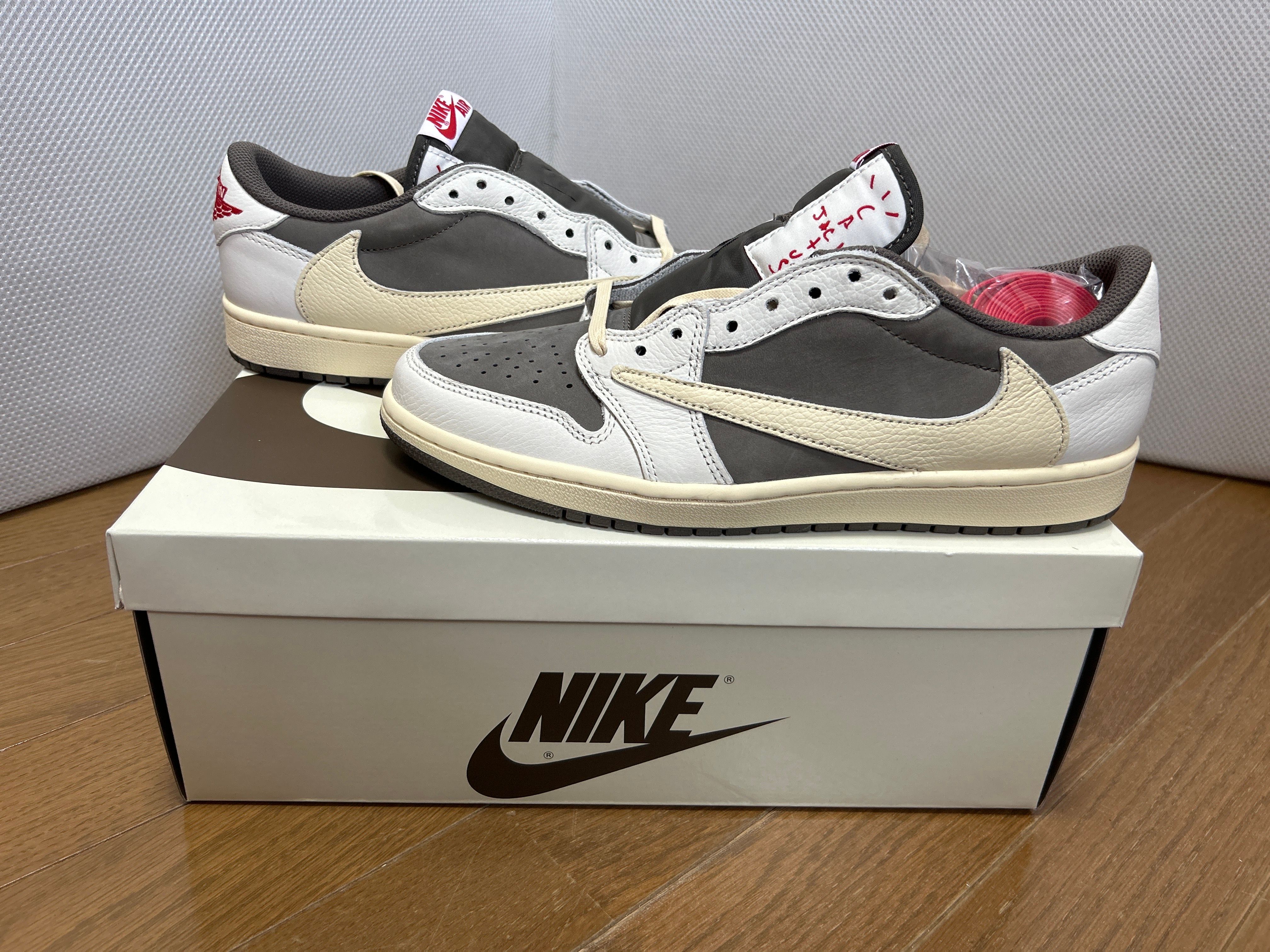 Travis Scott × Nike Air Jordan 1 Low OG SP "Reverse Mocha/Sail and Ridgerock"