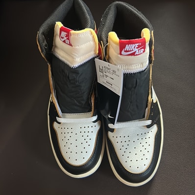 fragment design × UNION × Nike Air Jordan 1 High OG "Black/Varsity Red"