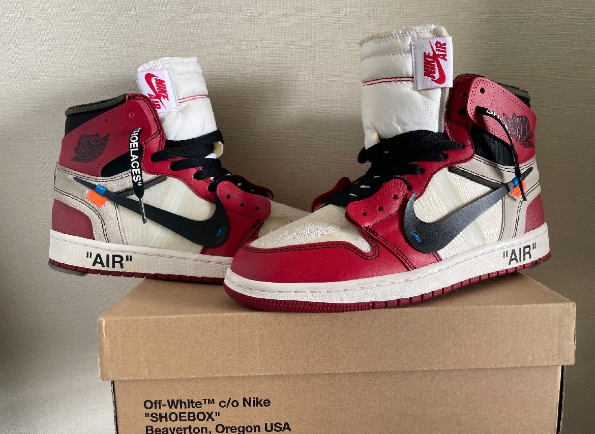 Off-White × Nike Air Jordan 1 Retro High The Ten "Chicago"