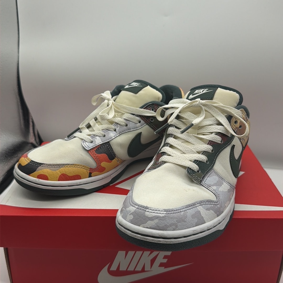 Nike Dunk Low "Sail Multi Camo"