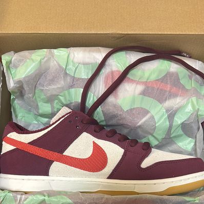 Skate Like a Girl × Nike SB Dunk Low Pro "Dark Beetroot"