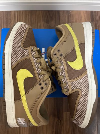 UNDEFEATED × Nike Dunk Low SP "Canteen/Lemon Frost/Palomino"