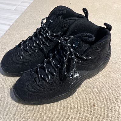 Stussy × Nike Air Penny 2 "Black"