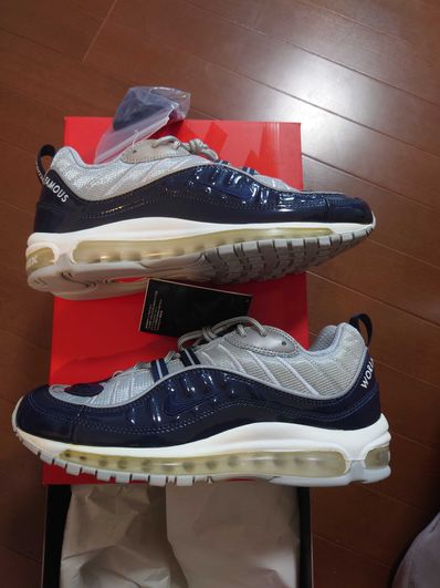 Supreme × Nike Air Max 98 "Obsidian"