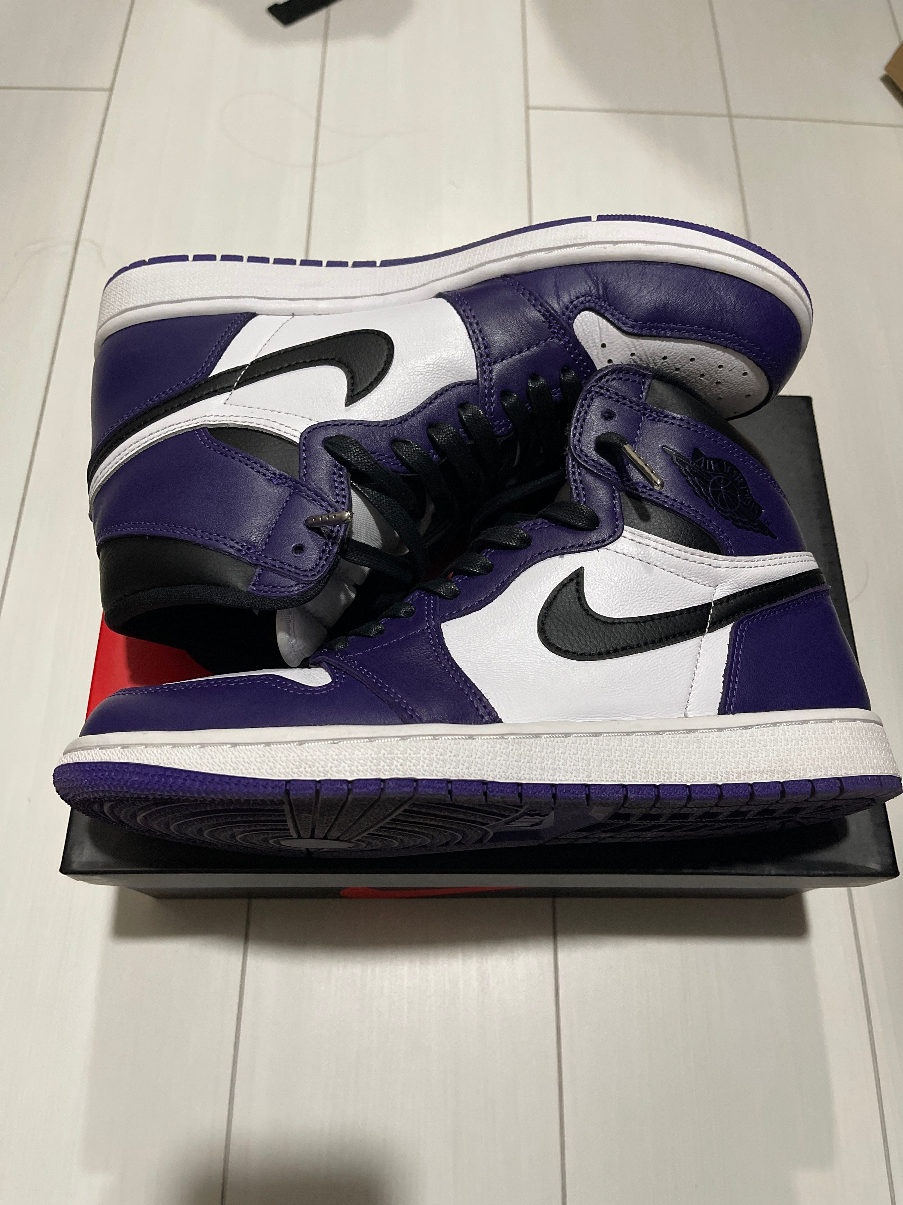 Nike Air Jordan 1 Retro High OG "Court Purple White/Black" (2020)