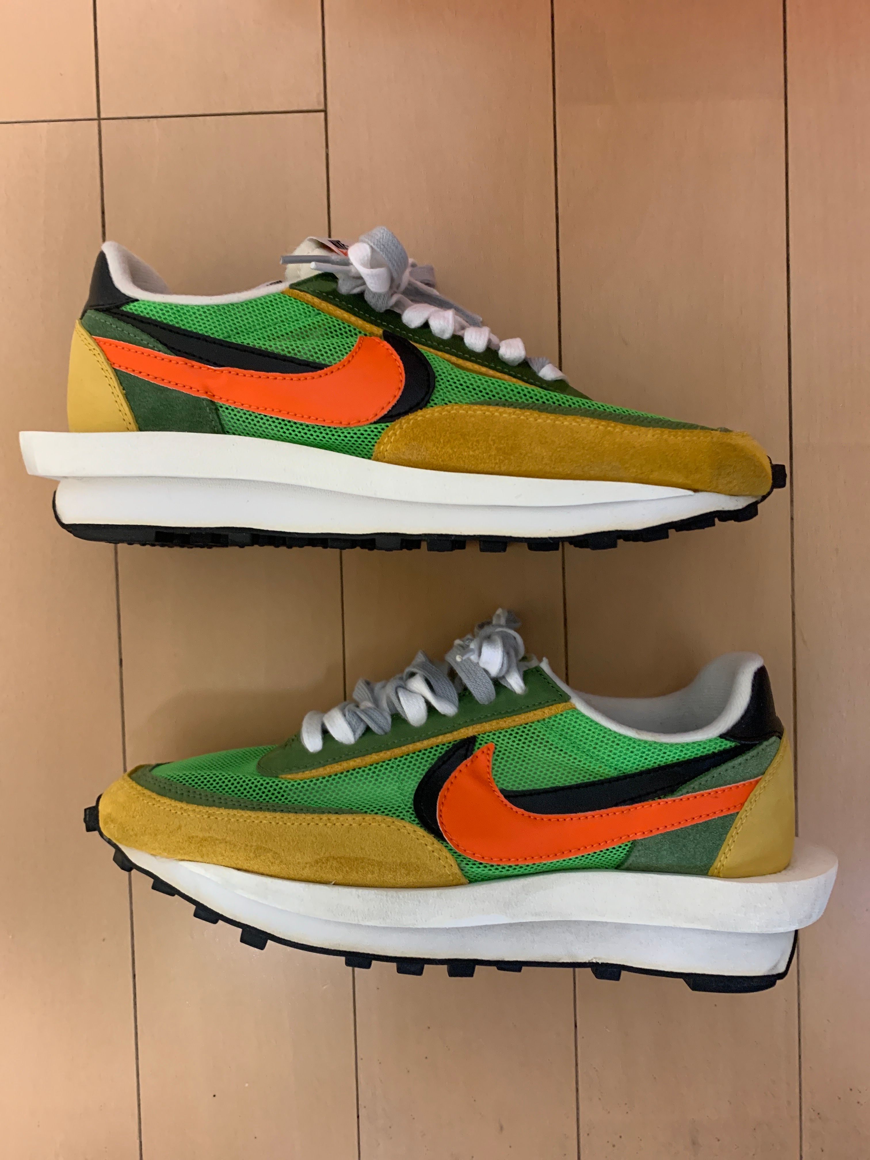 sacai × Nike LDV Waffle "Green"