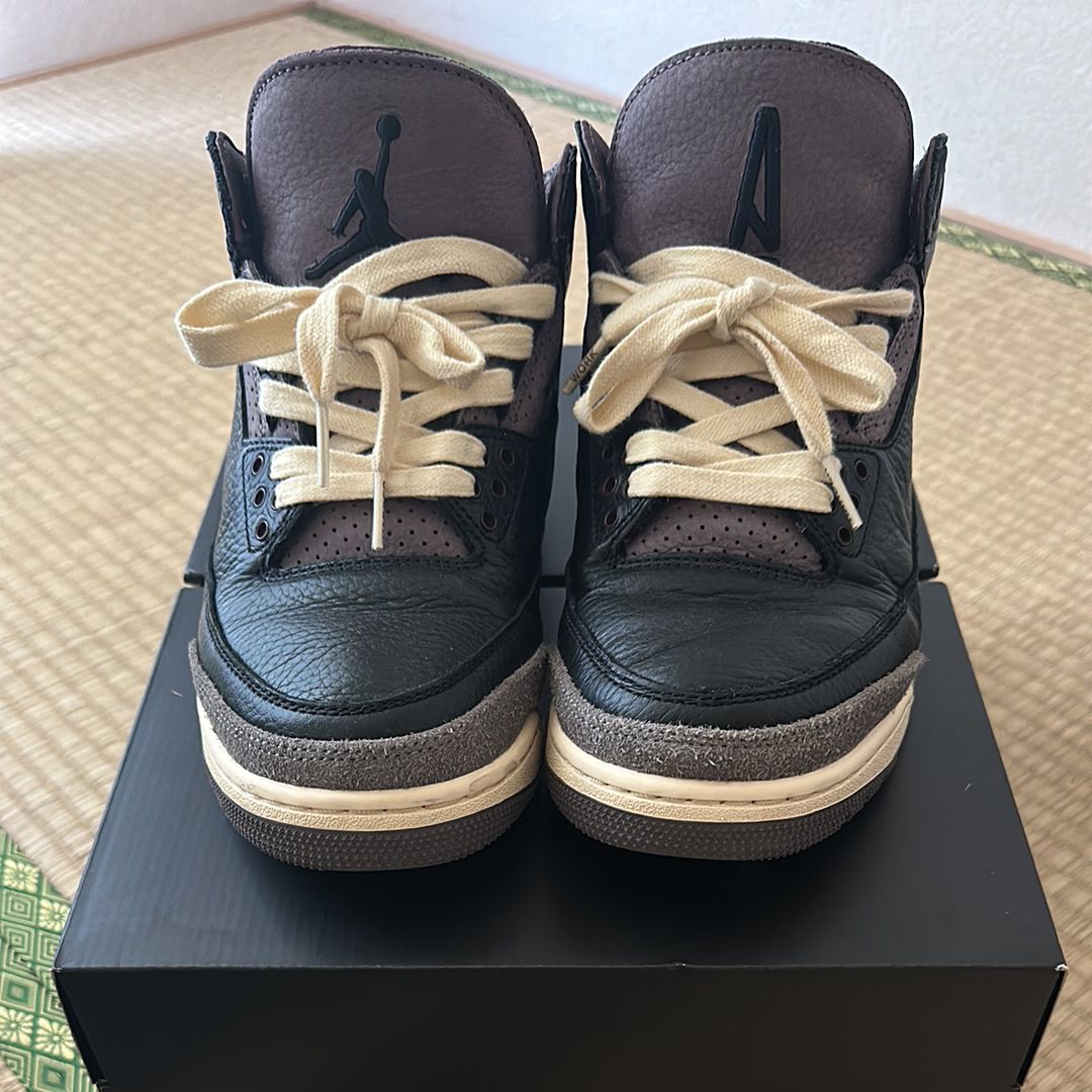 A Ma Maniere × Nike Women's Air Jordan 3 Retro OG SP "Black and Flat Pewter/WYWS"