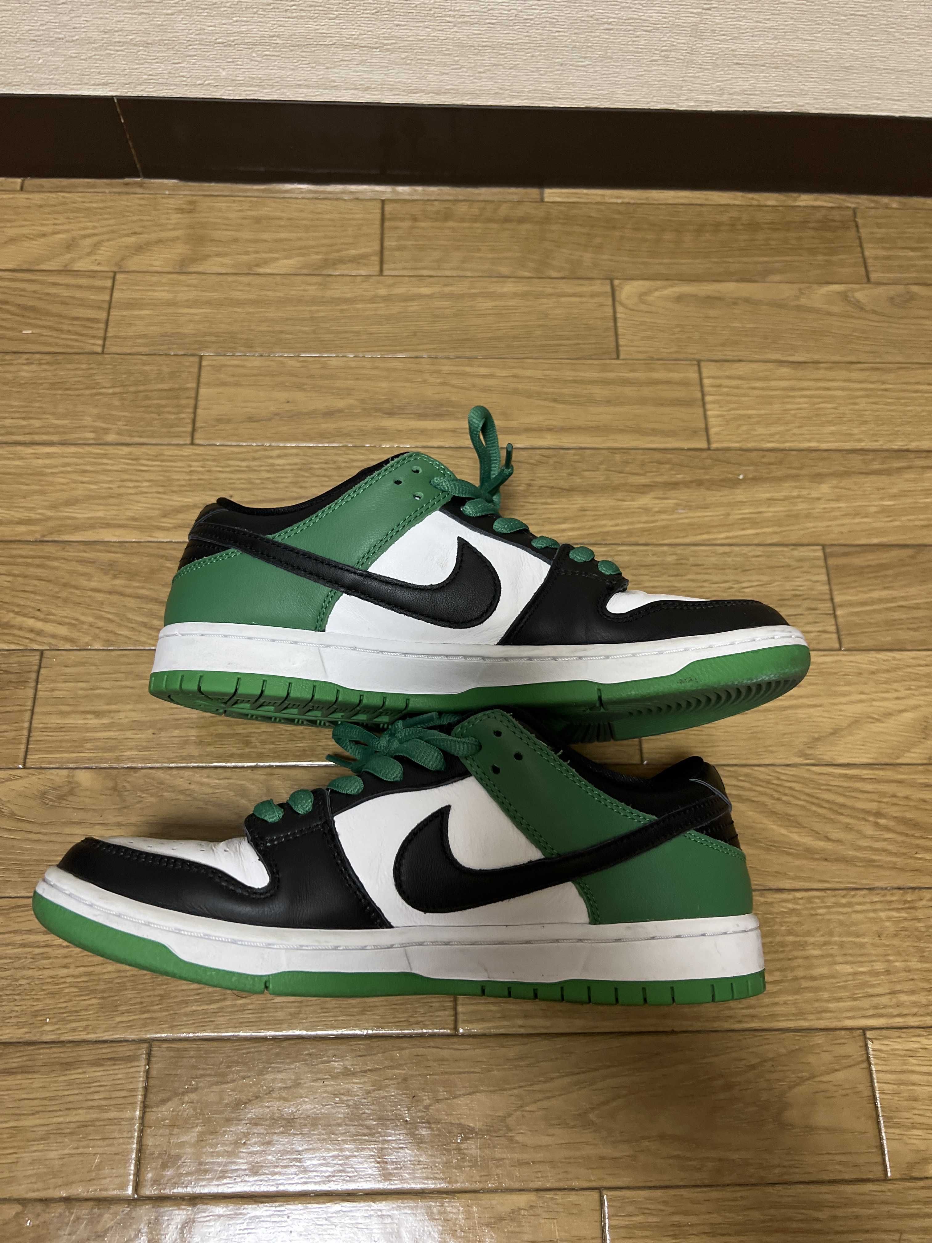 Nike SB Dunk Low Pro "Black and Classic Green"