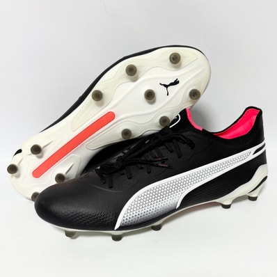 Puma King Ultimate FG/AG "Puma Black/Puma White/Fire Orchid"