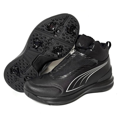 Puma Women's Golf Drylbl "Puma Black/Cool Dark Gray"