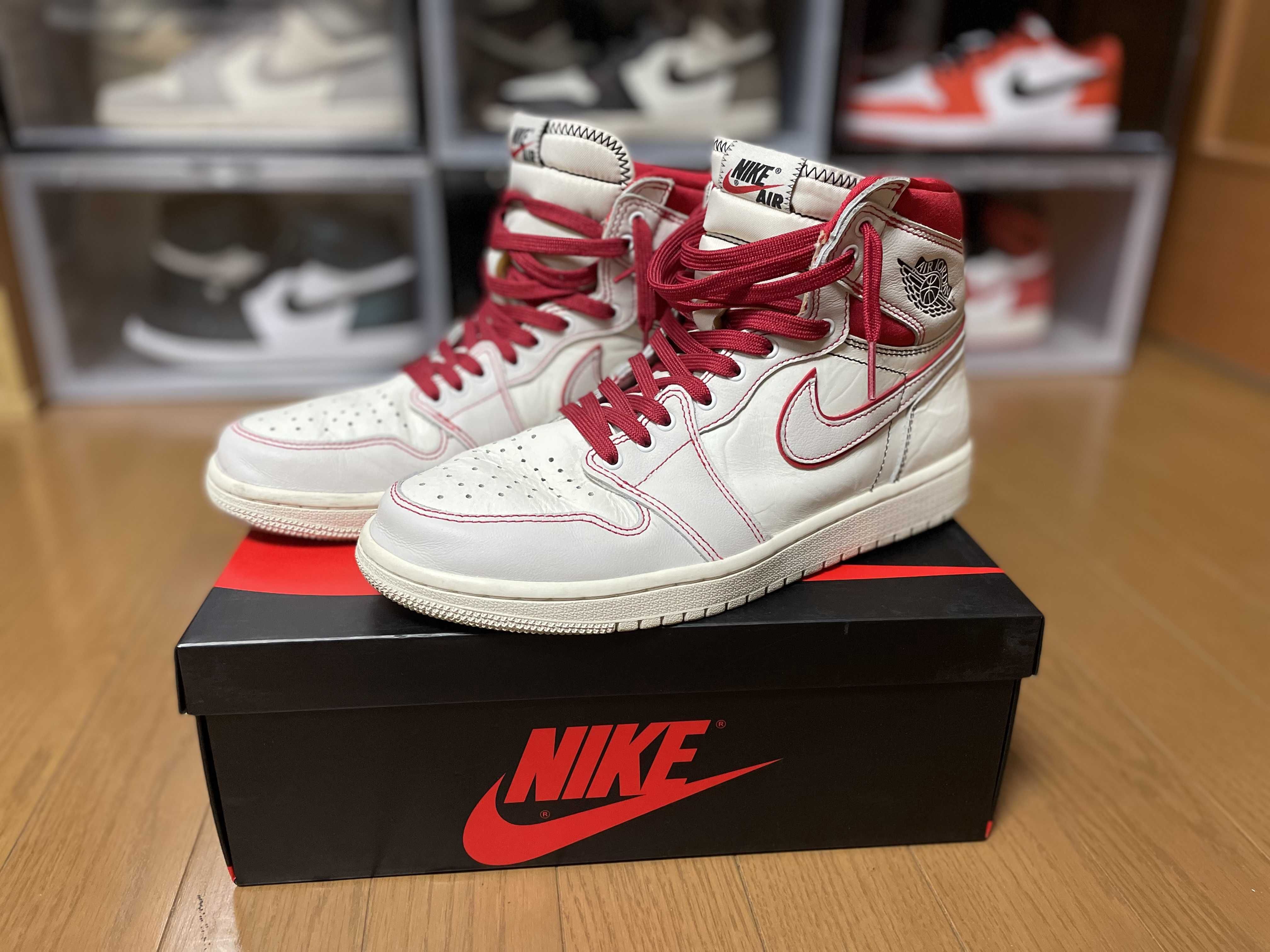 Nike Air Jordan 1 Retro High OG "Sail/University Red"     