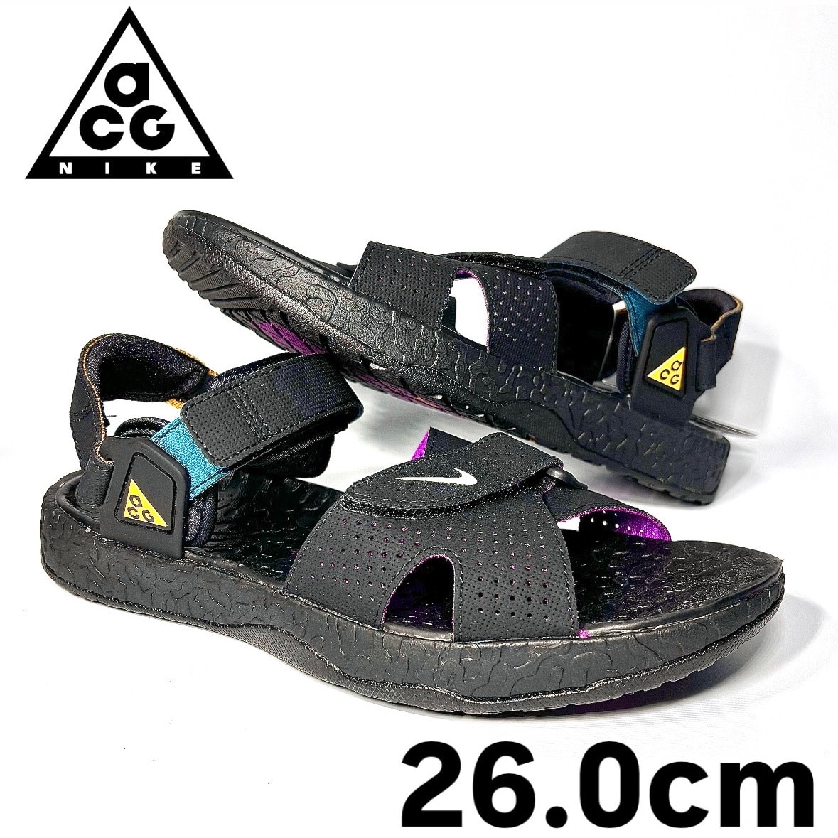 ナイキ ACG エアデシューツ "ブラック / パープル"