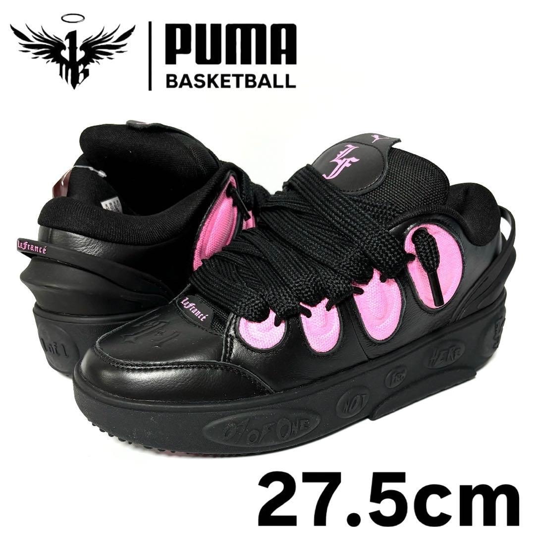 ラメロボール × プーマ ラフランス モーメント "ブラック/ピンク"