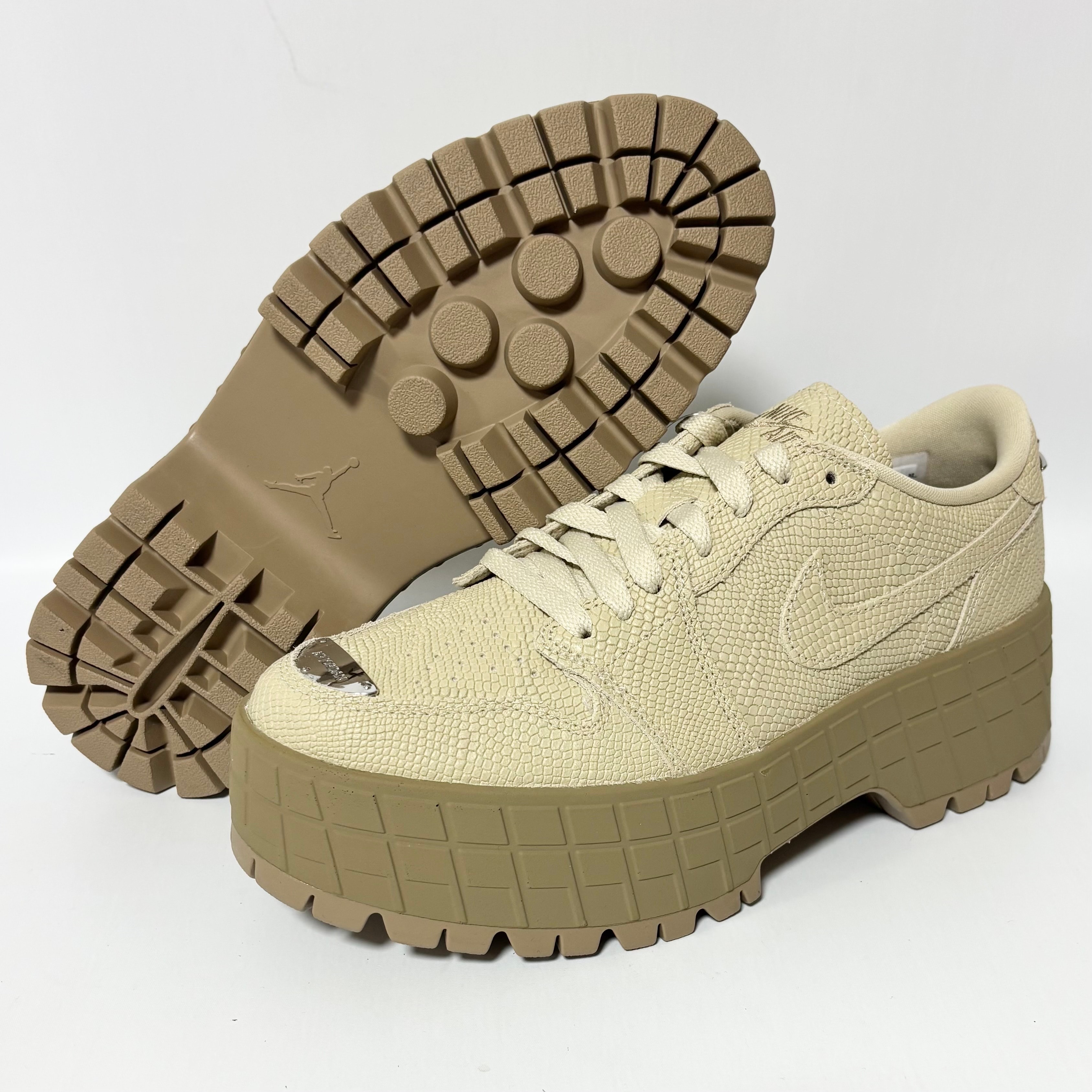 Nike Women's Air Jordan 1 Brooklyn Low "Rattan"