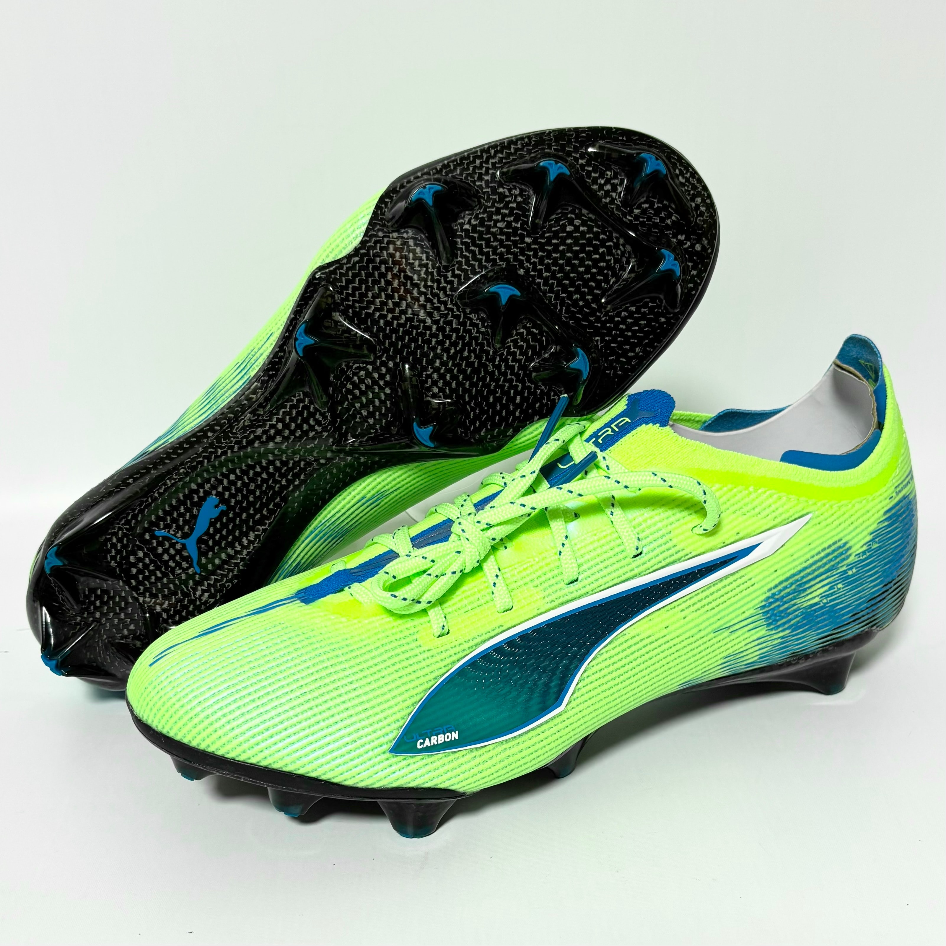 Puma Women's Ultra 5 Carbon FG "Fizzy Apple/Puma White/Bluemazing"