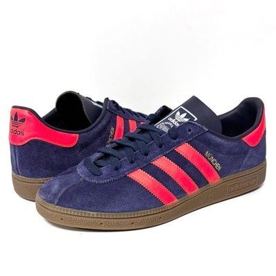 adidas Munchen "Dark Blue/Solar Red/Gum"