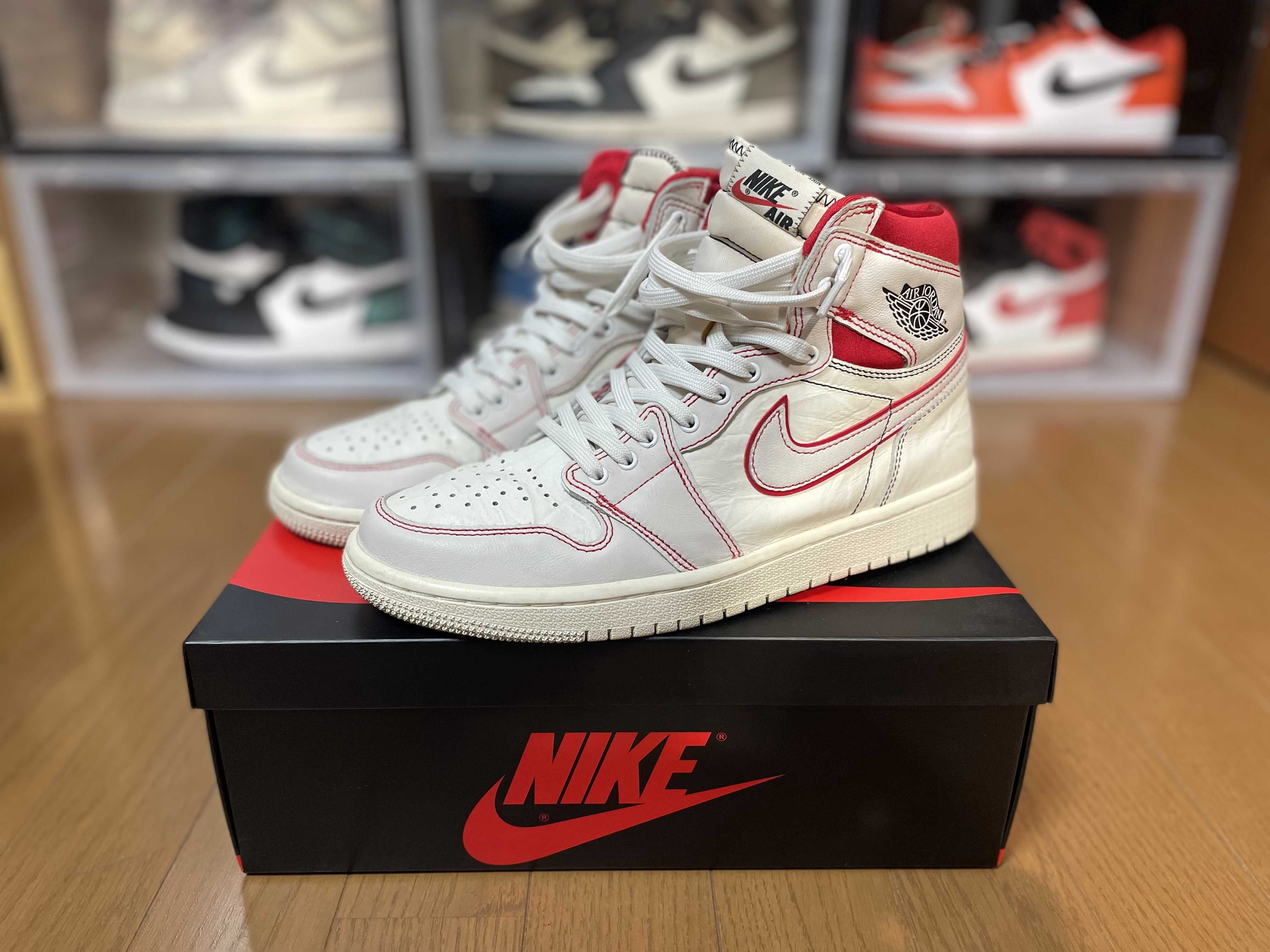 Nike Air Jordan 1 Retro High OG "Sail/University Red"     