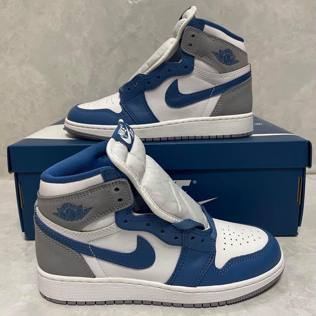 Nike GS Air Jordan 1 OG "True Blue"