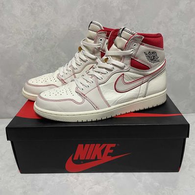 Nike Air Jordan 1 Retro High OG "Sail/University Red"