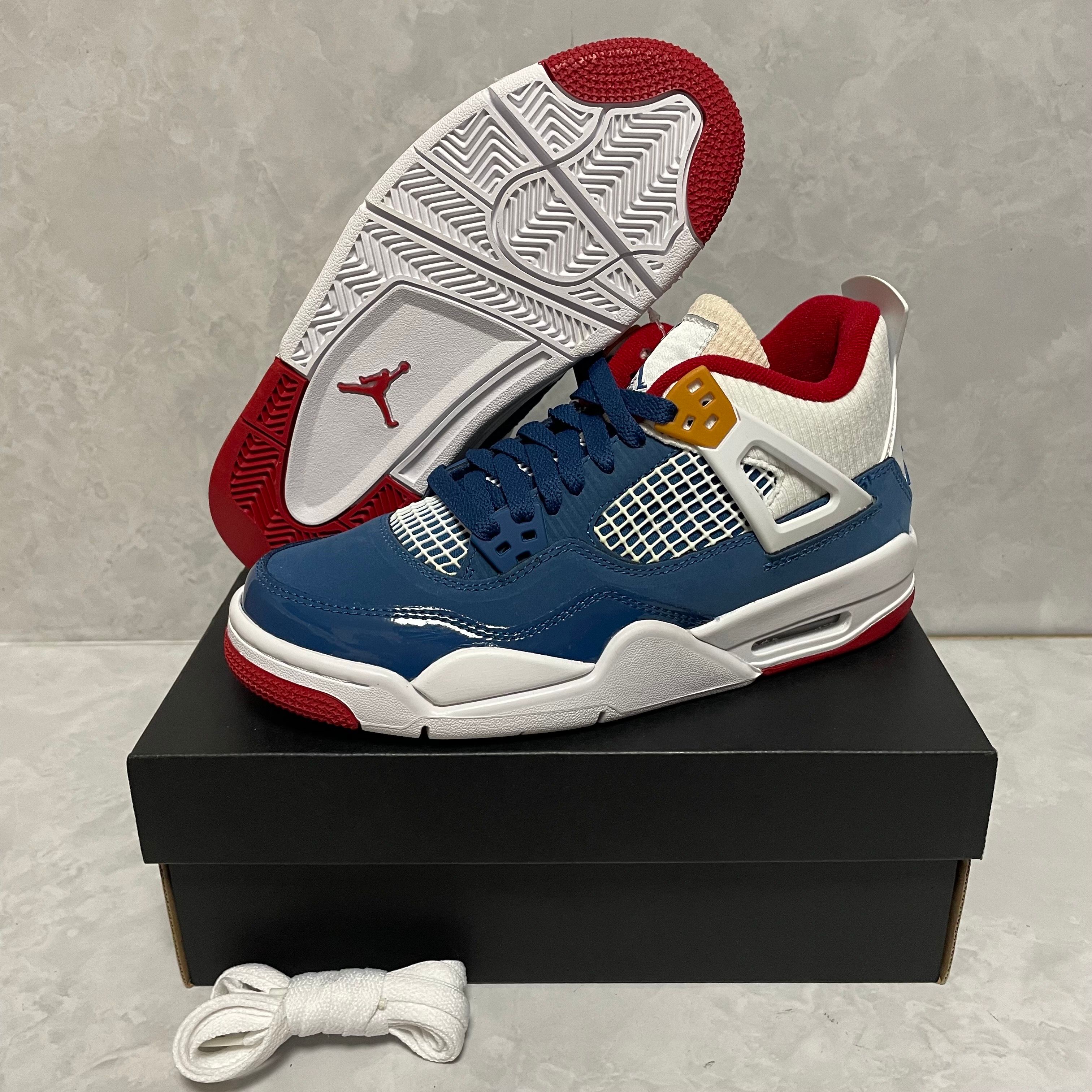 Nike GS Air Jordan 4 "French Blue"