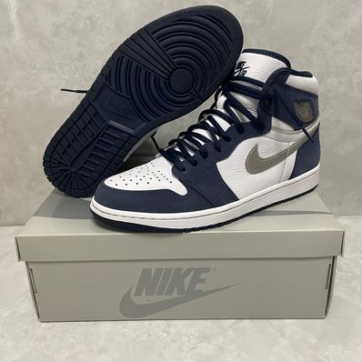 Nike Air Jordan 1 High OG CO.JP "White/Midnight Navy" (2020)(ブリーフケースなし)