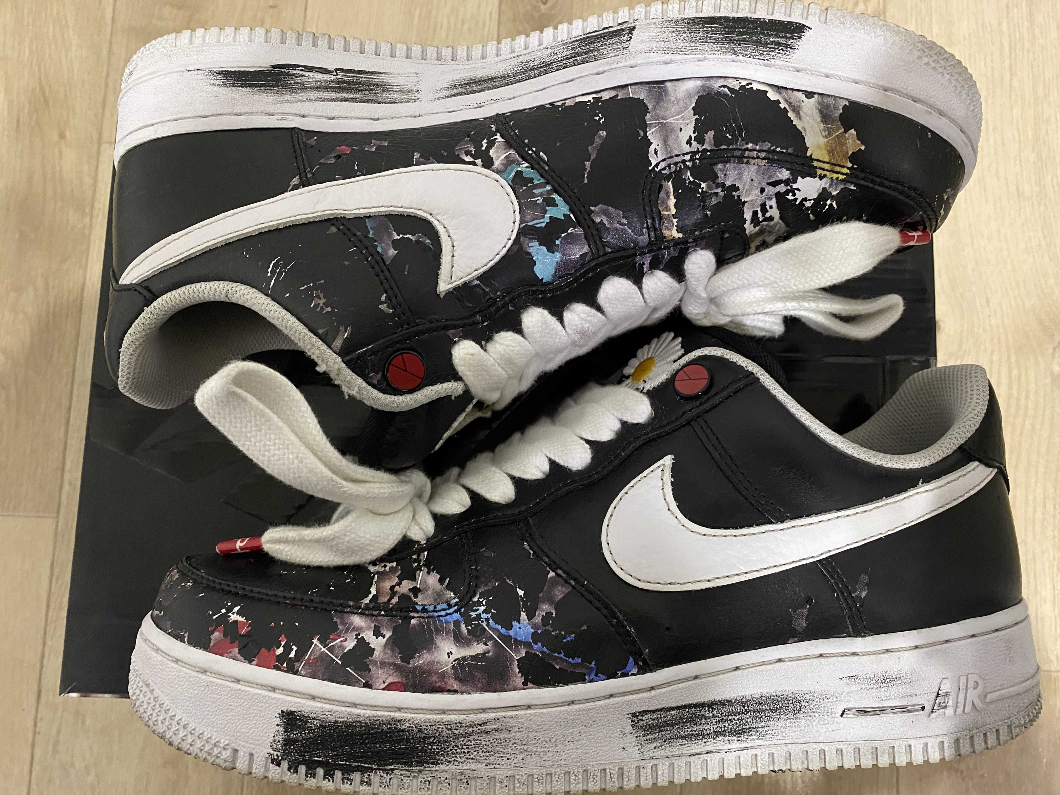 PEACEMINUSONE × Nike Air Force 1 Low Para Noise "Black" / G-DRAGON