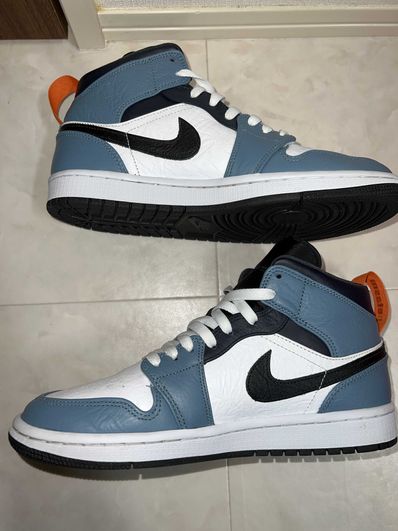 FACETASM × Nike Air Jordan 1 Mid "White/Navy"