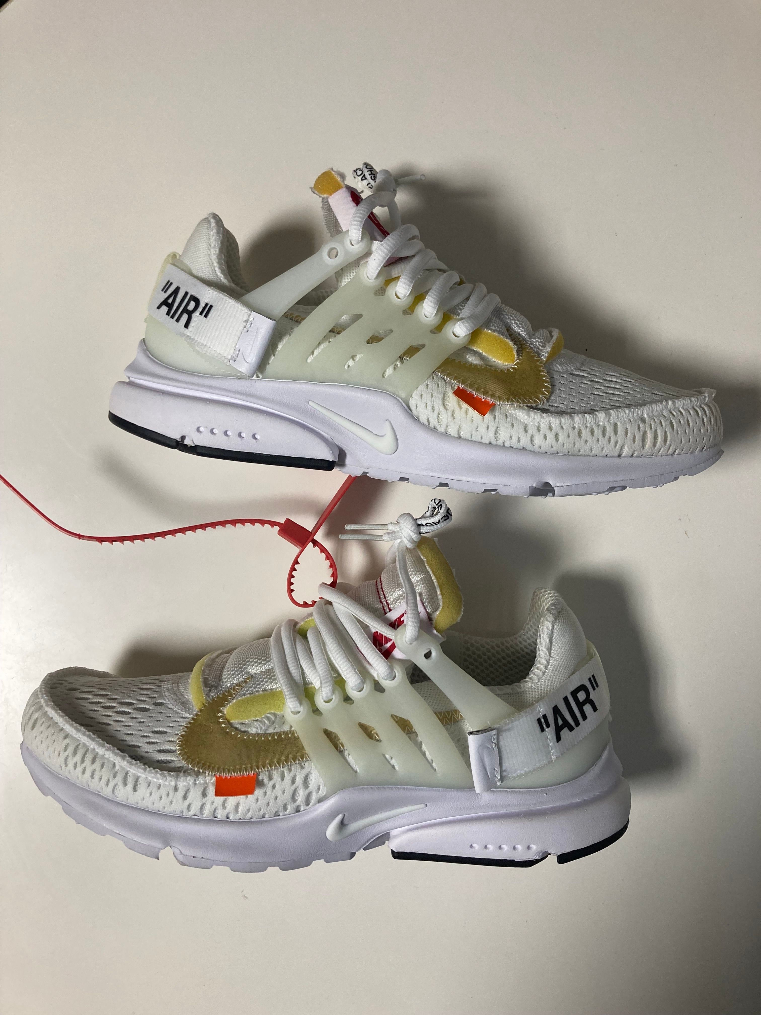 Off-White × Nike Air Presto "White/Black/Cone"