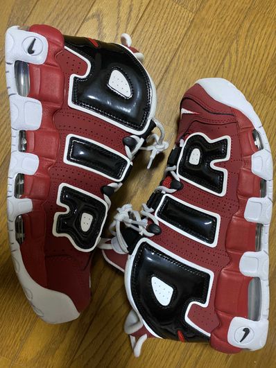 Nike Air More Uptempo ’96 "Black and Varsity Red" (2021)