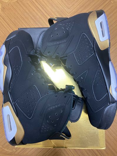 Nike Air Jordan 6 DMP "Black/Metallic Gold" (2020)