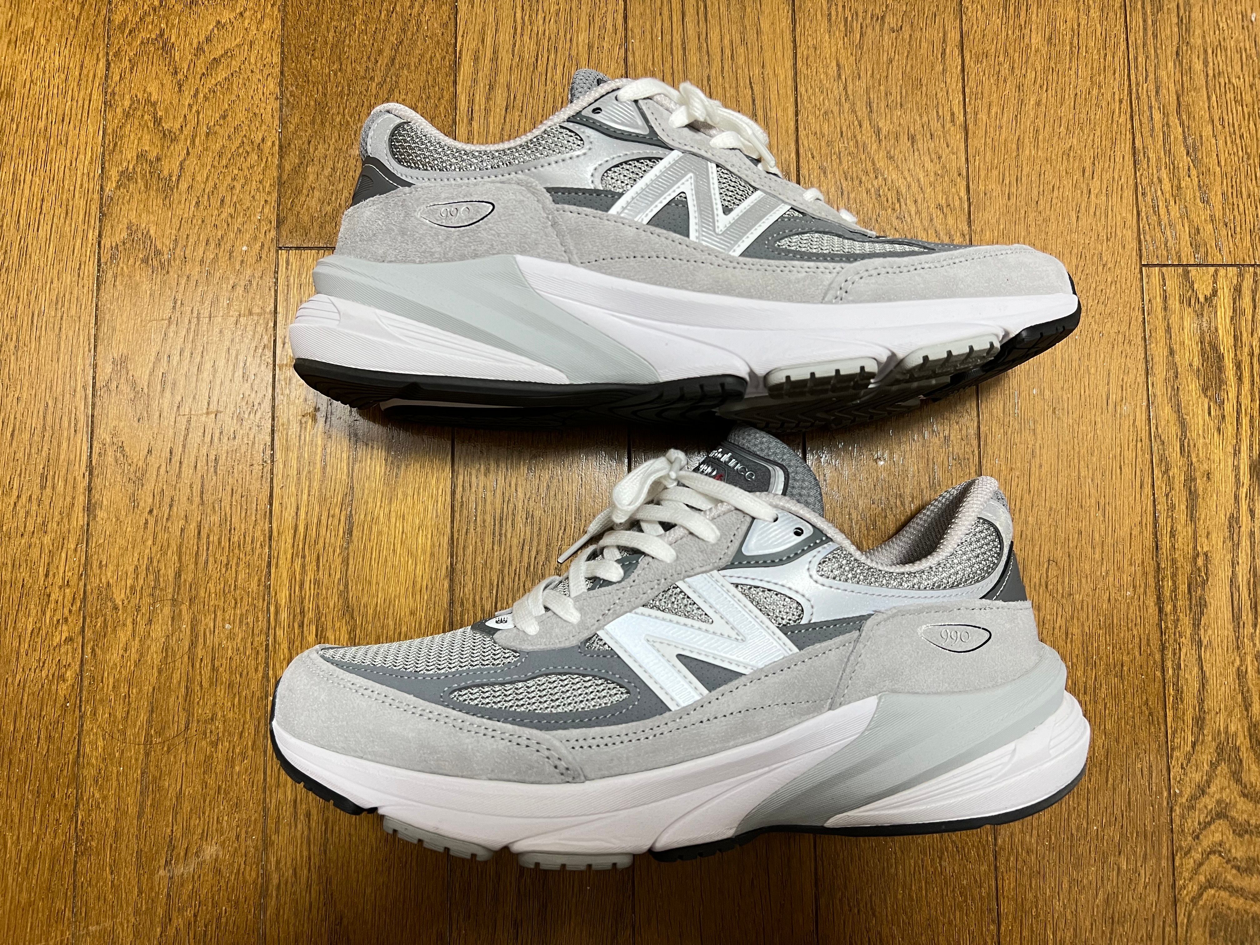 New Balance 990V6 "Gray" (Heel Logo USA) (M990GL6)