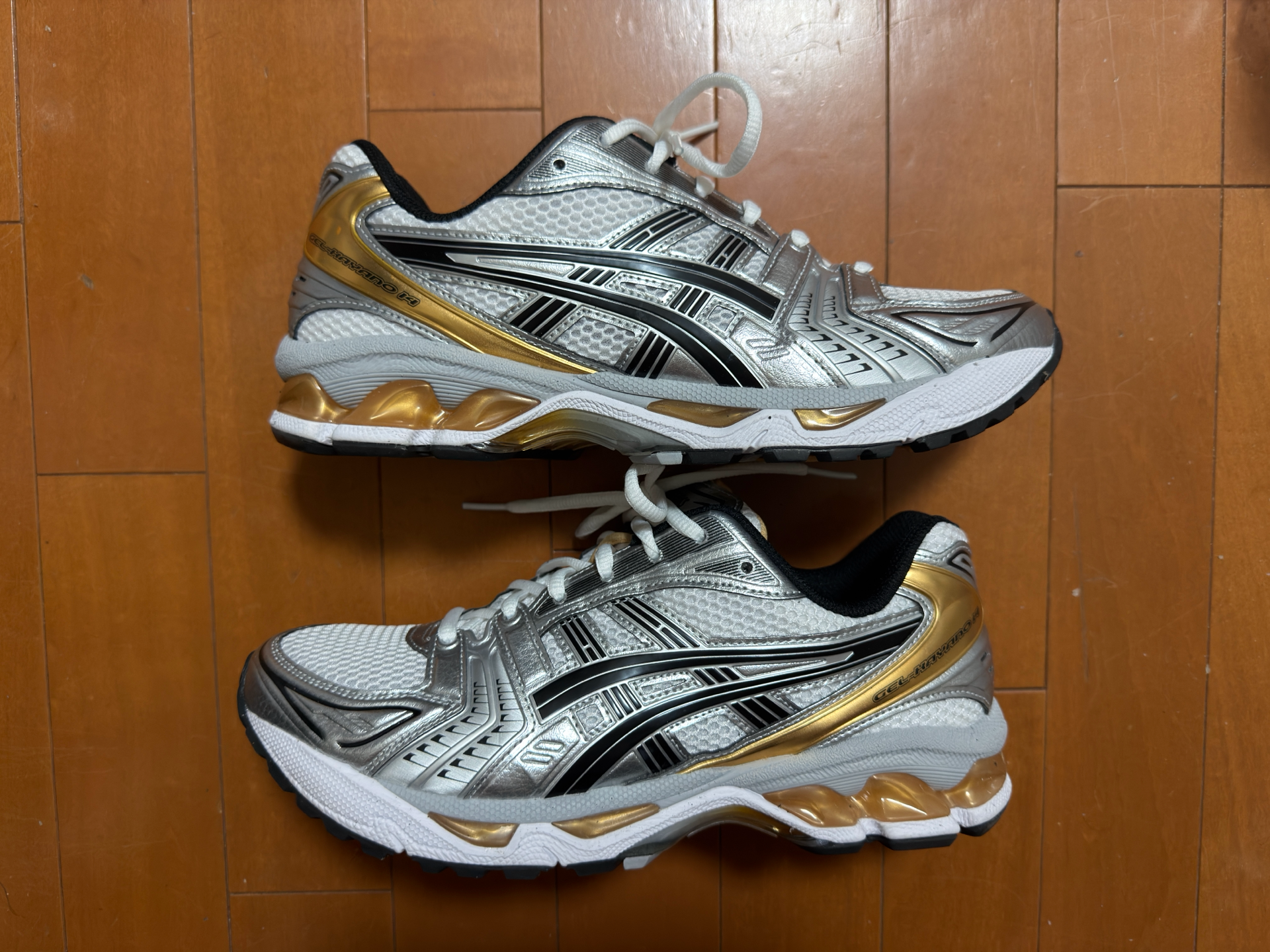 Asics Gel-Kayano 14 "White/Pure Gold"