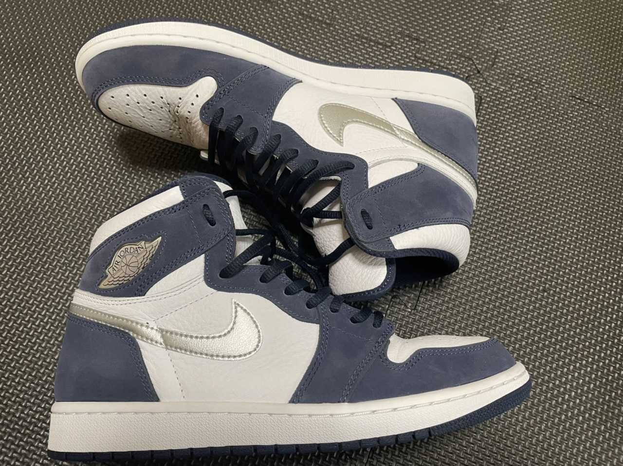 Nike Air Jordan 1 High OG CO.JP "White/Midnight Navy" (2020) (Standard Box)