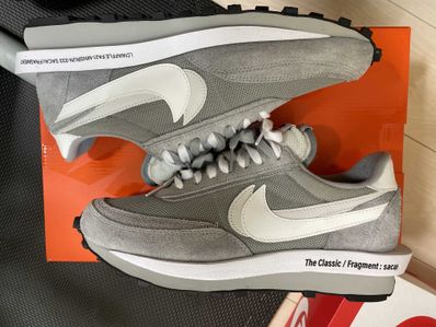Fragment × sacai × Nike LD Waffle "Light Smoke Grey"