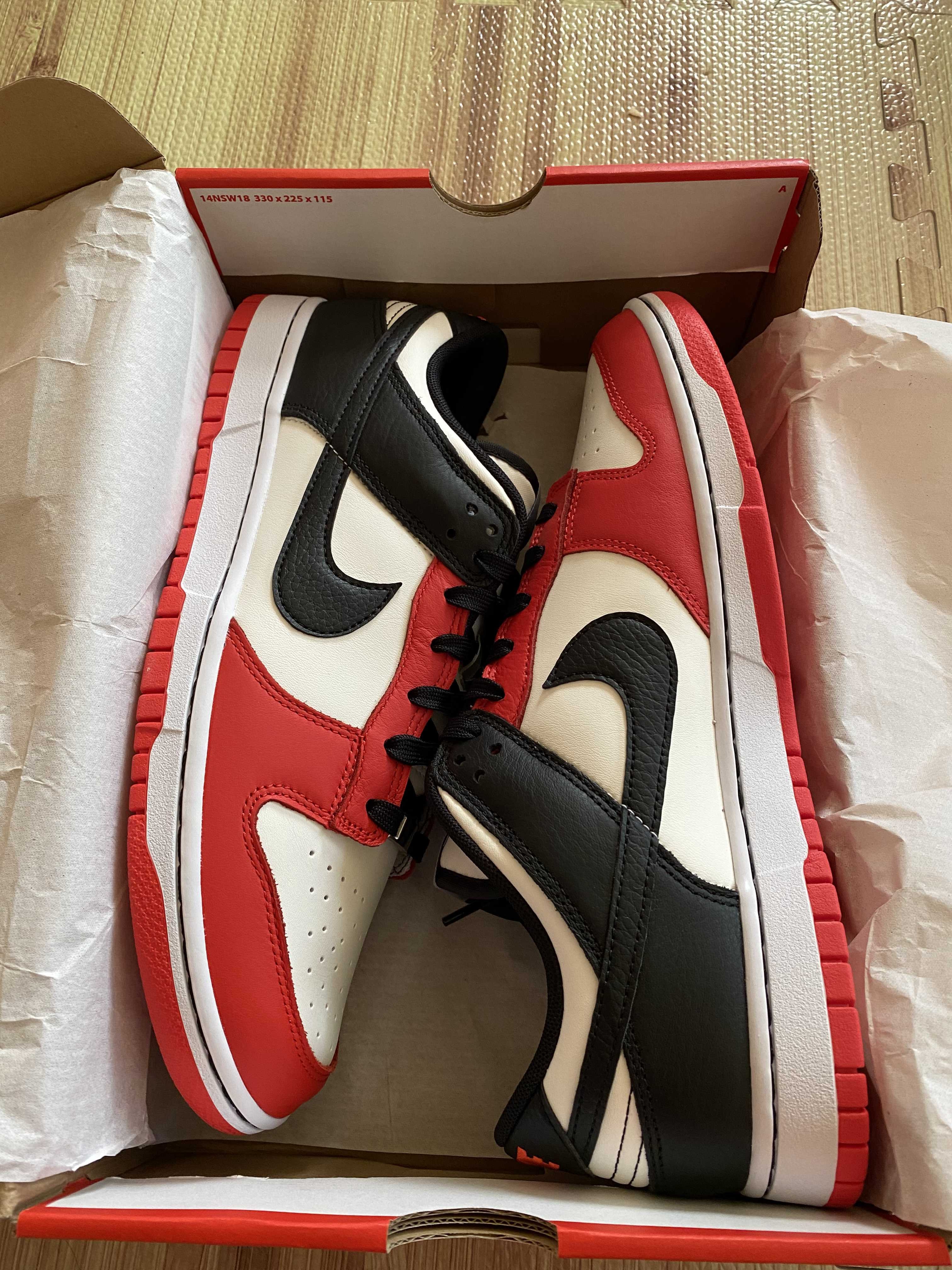 NBA × Nike Dunk Low EMB 75th Anniversary "Chicago Bulls"