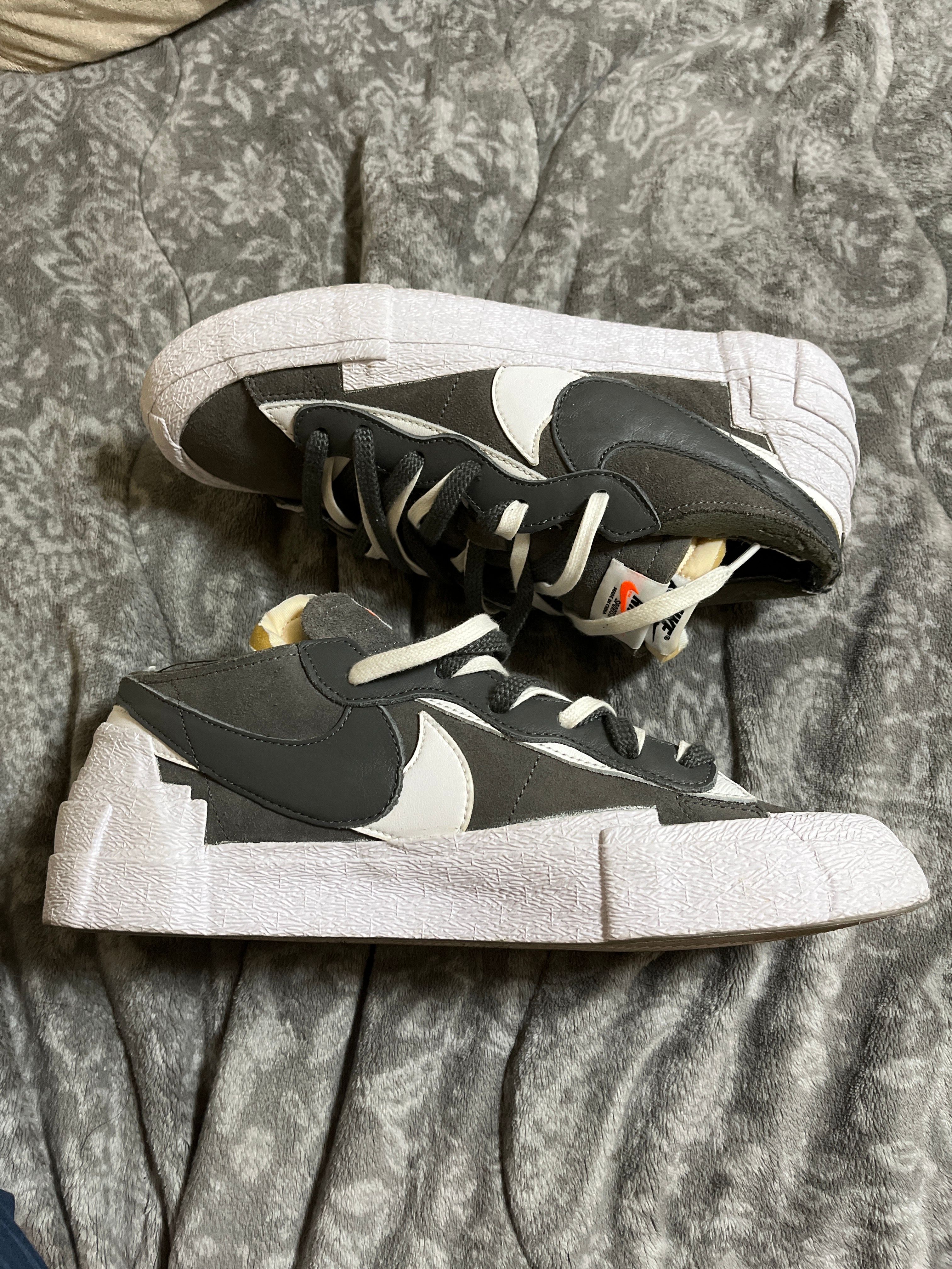 Sacai × Nike Blazer Low "Iron Grey"