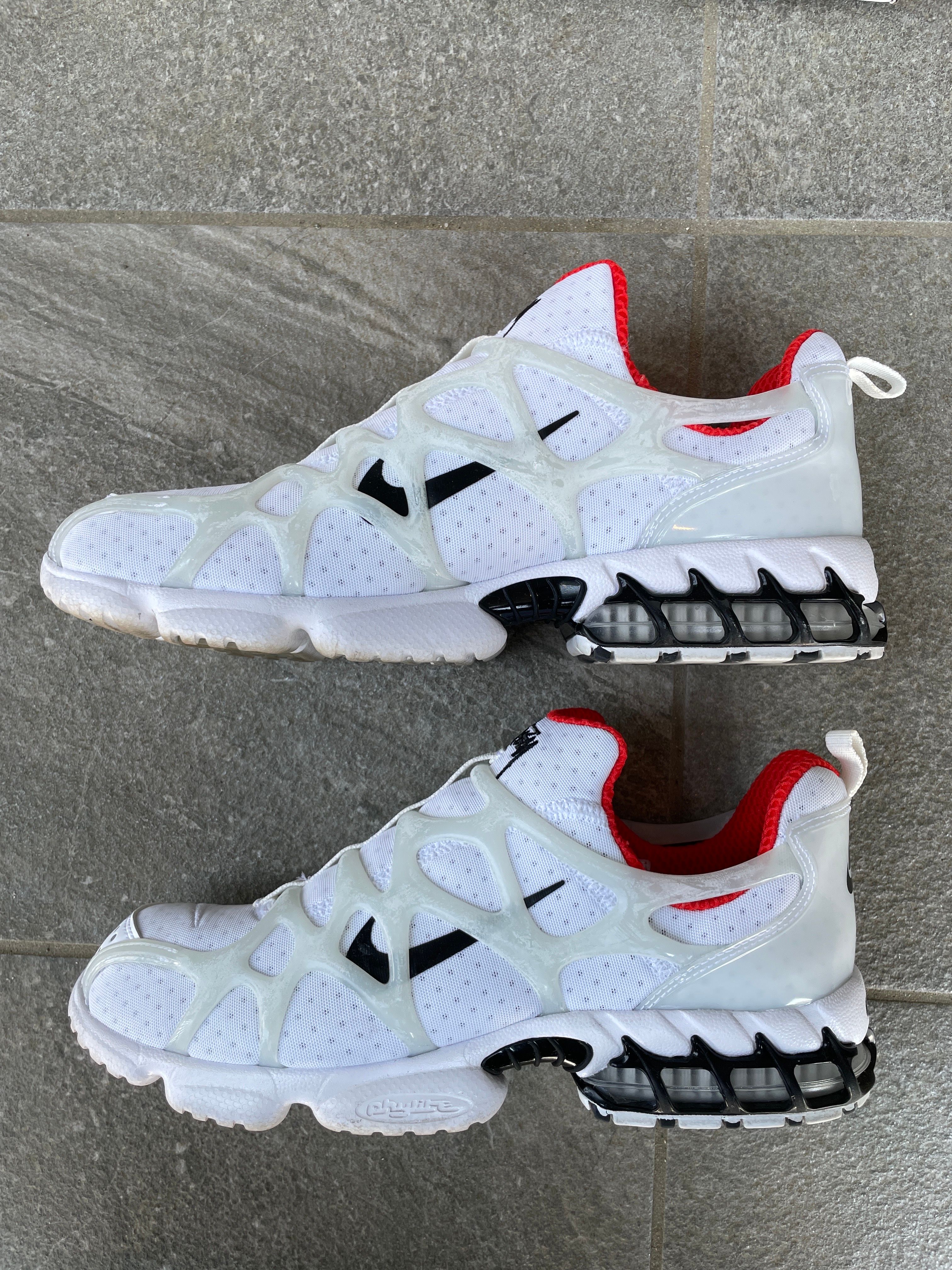 Stussy × Nike Air Zoom Kukini "White/Red"