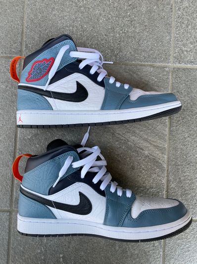 FACETASM × Nike Air Jordan 1 Mid "White/Navy"