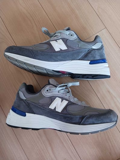New Balance 992 "GRAY/BLUE/RED"