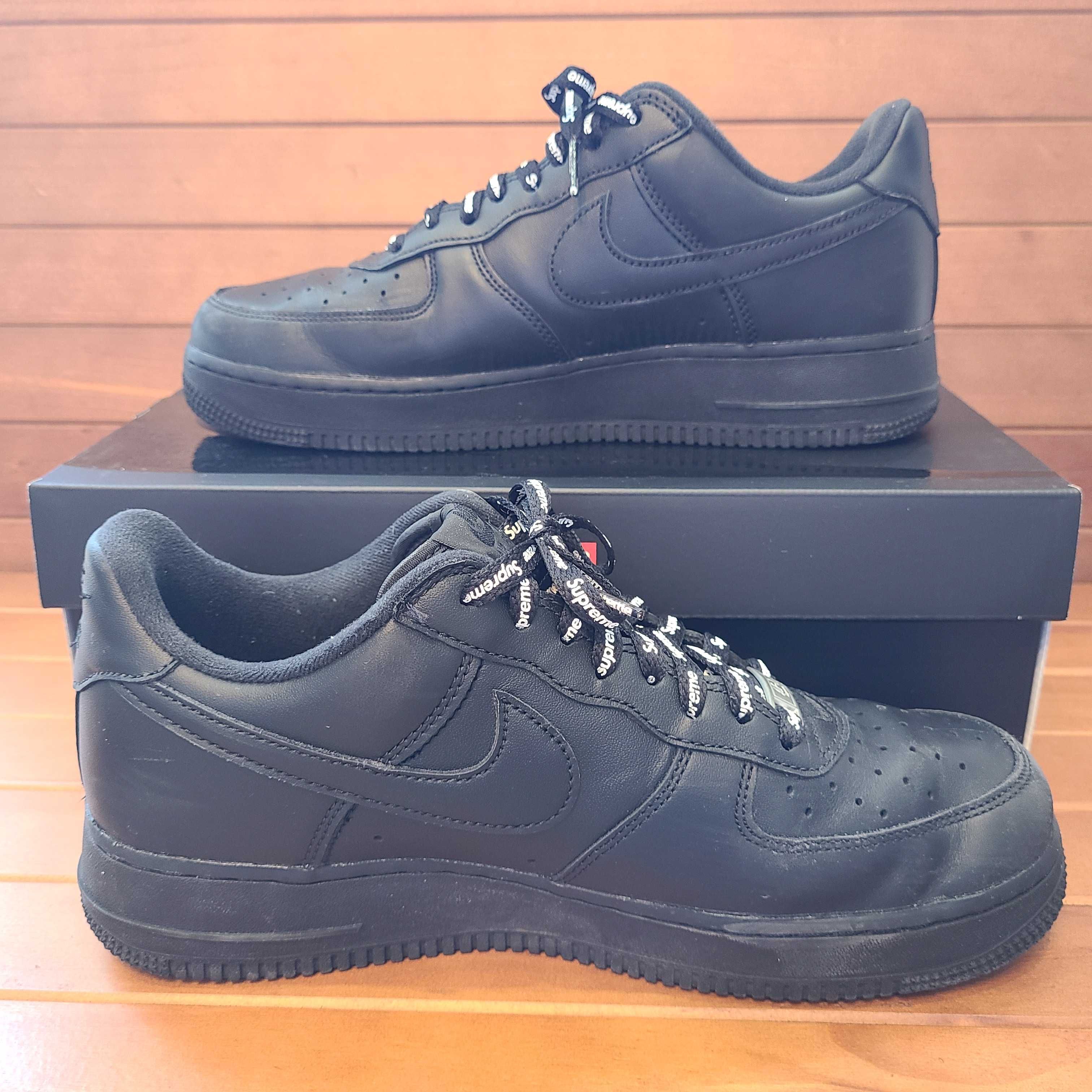 Supreme × Nike Air Force 1 Low "Black"