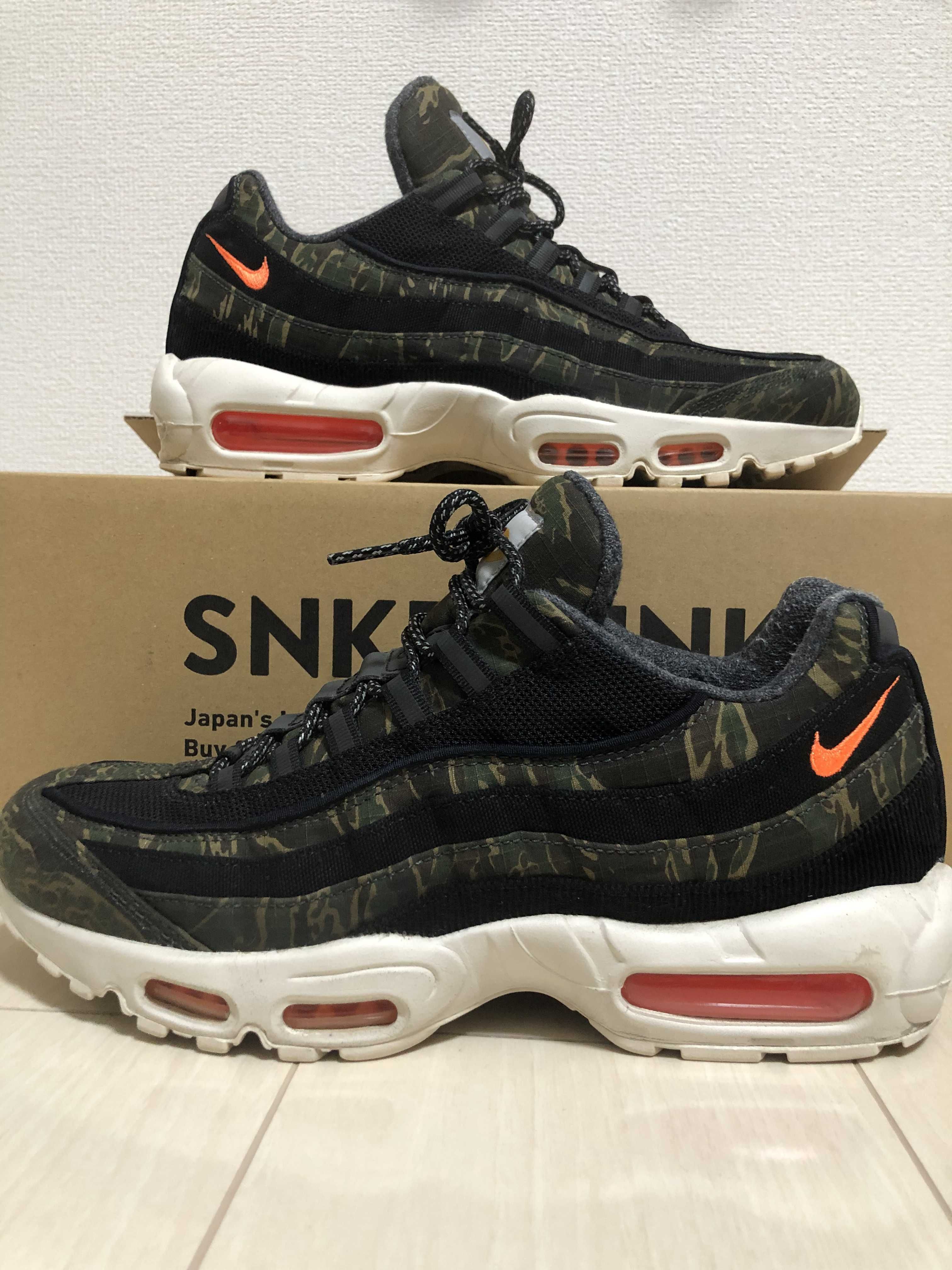 Carharte WIP × Nike Air Max 95 "Black/Sail/Total Orange"